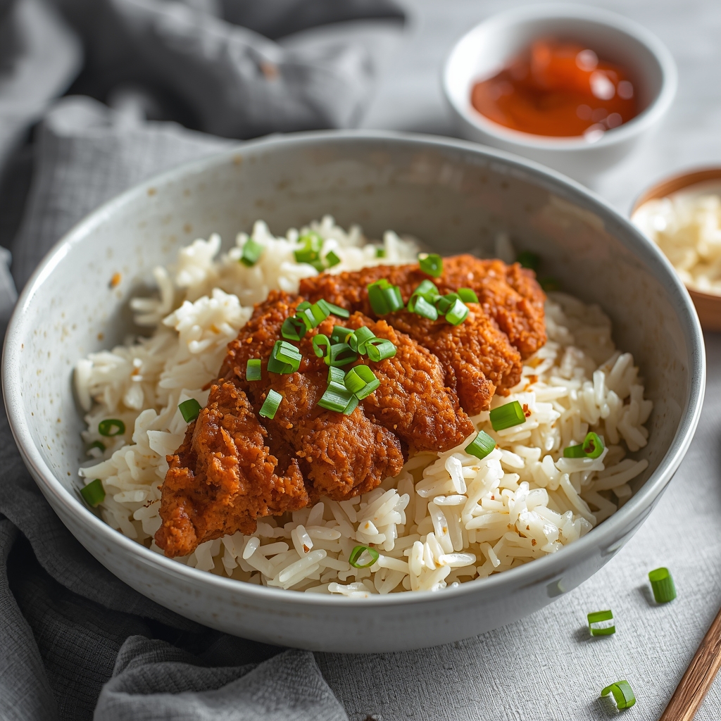 Crispy Chicken Baked Rice Nanny's Pavillon